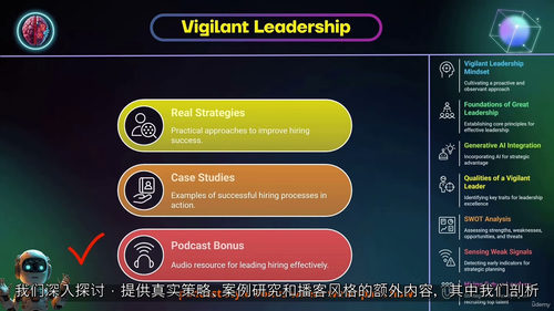 前瞻型领导力：生成式 AI 赋能现代领导者实战课程  (中文