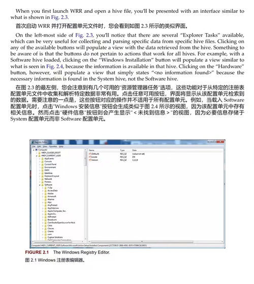 Windows 注册表取证：高级数字取证分析指南  (中英双
