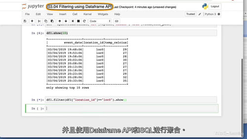 Spark SQL 与 DataFrames 入门教程（中文
