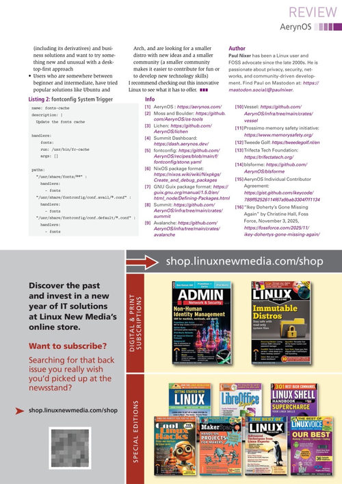 Linux杂志 2026年6月刊(第307期) (英文期刊)