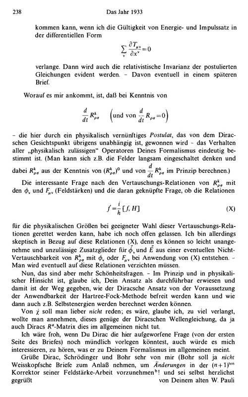 沃尔夫冈·泡利科学书信集(第二卷):1930-1939 卡尔·冯·梅恩等编 (英文电子书)