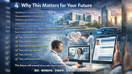 医生AI提示词实战课:让智能工具成为你的临床好帮手 (英文课程中文字幕)